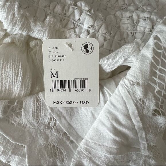 Free People Adella Cami White M - Picture 3 of 7